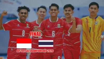 Final Panas & Penuh Gengsi! Timnas Futsal Indonesia Tantang Thailand di Piala AFF 2026 Malam Ini